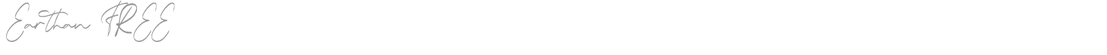 Earthan font preview
